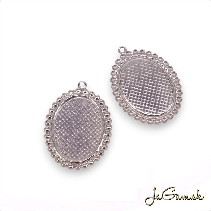 Lôžko CHIRURGICKÁ OCEĽ 25x18mm, 2ks (CH1660)